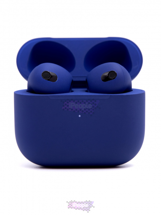 Фото Купить Беспроводные наушники Apple AirPods 3-го поколения (Синий) по низкой цене в Москве