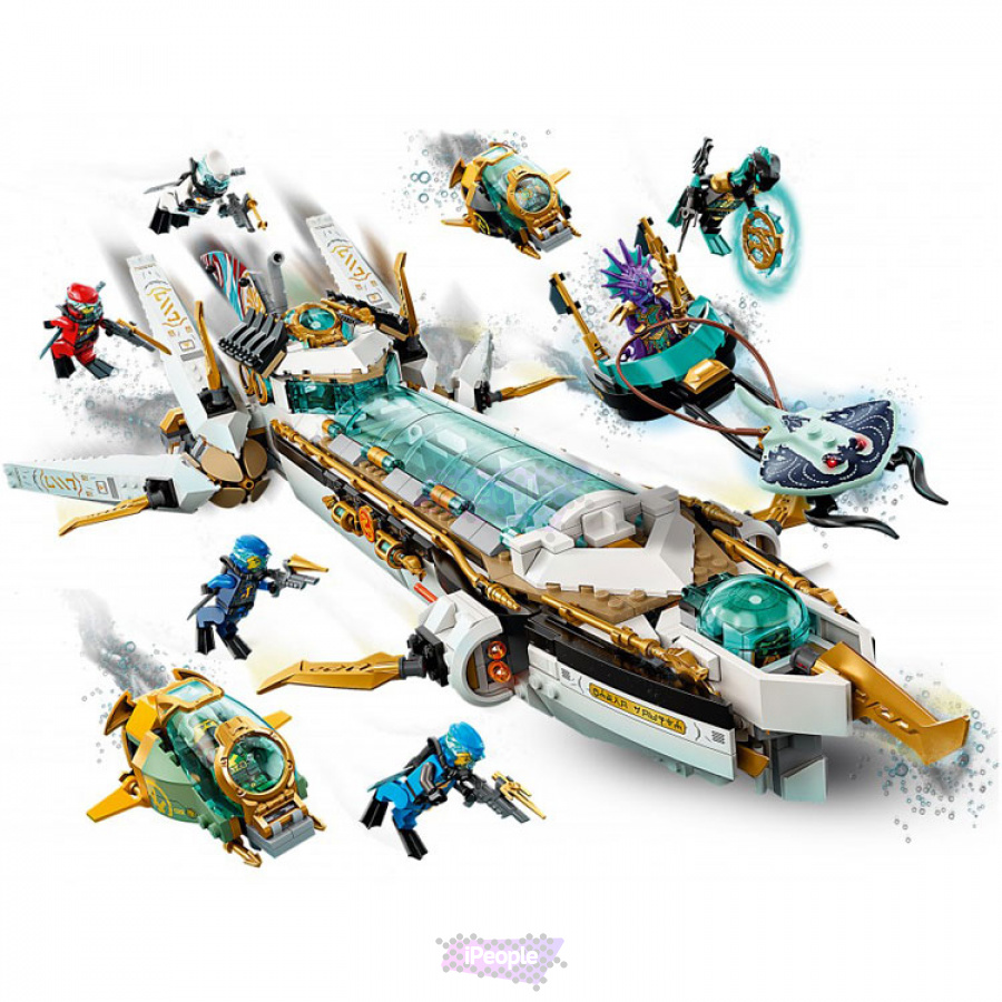 Фото Купить Конструктор LEGO NINJAGO 71756 Подводный «Дар Судьбы» по низкой цене в Москве