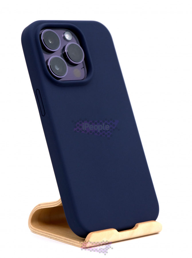 Фото Чехол uBear Touch Case для iPhone 14 Pro, Тёмно-синий