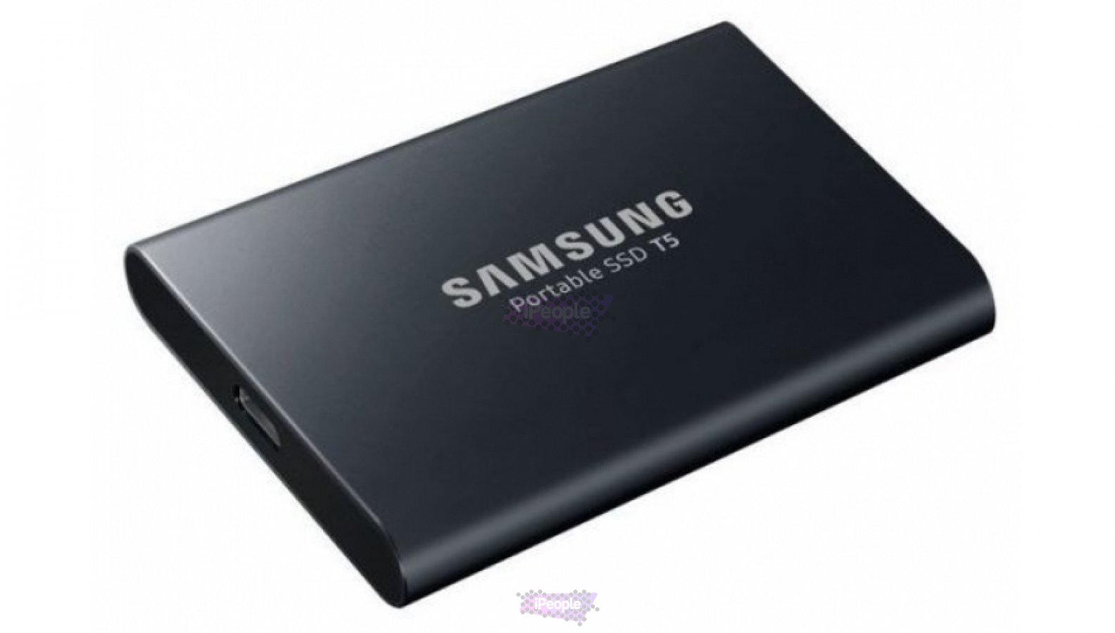 Фото Купить Внешний SSD Samsung Portable SSD T5 1TB (MU-PA1T0B/WW) Чёрный по низкой цене в Москве