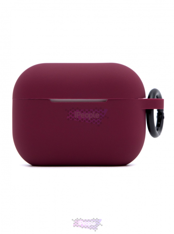 Фото Купить Чехол VLP Silicone case для AirPods Pro 2 Бордовый по низкой цене в Москве