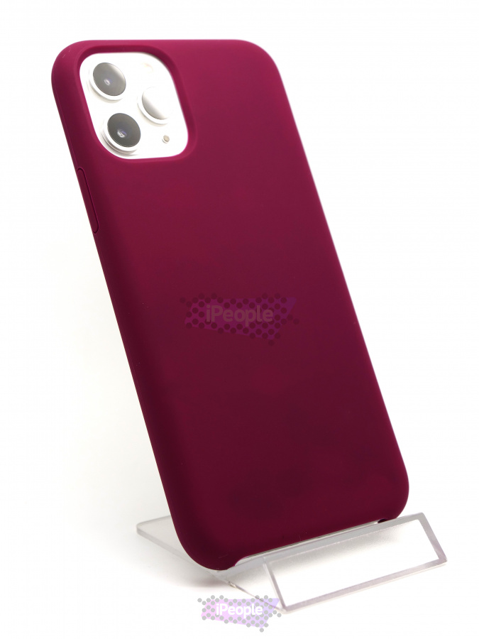 Фото Силиконовый чехол Candy для iPhone 11 Pro, Малиновый
