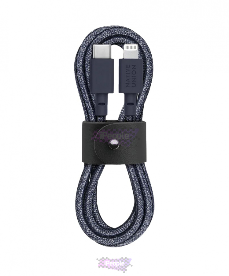 Фото Кабель Native Union Belt USB-C to Lightning 1.2м, Синий
