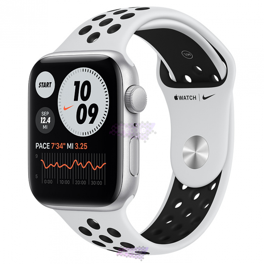 Фото Купить Apple Watch SE (MYYH2) <br>44 мм, спортивный ремешок Nike по низкой цене в Москве