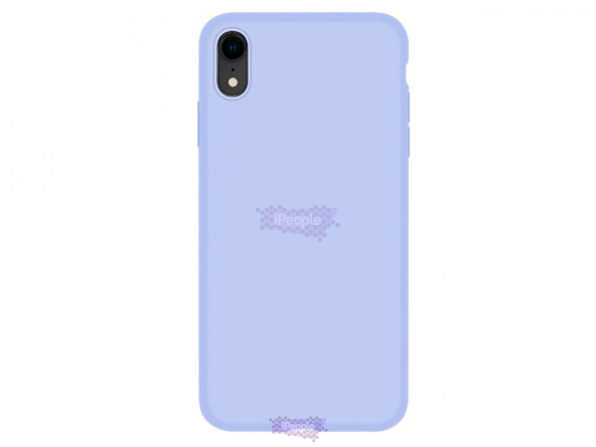 Фото Чехол Devia Nature Silicone для iPhone XR, Голубой