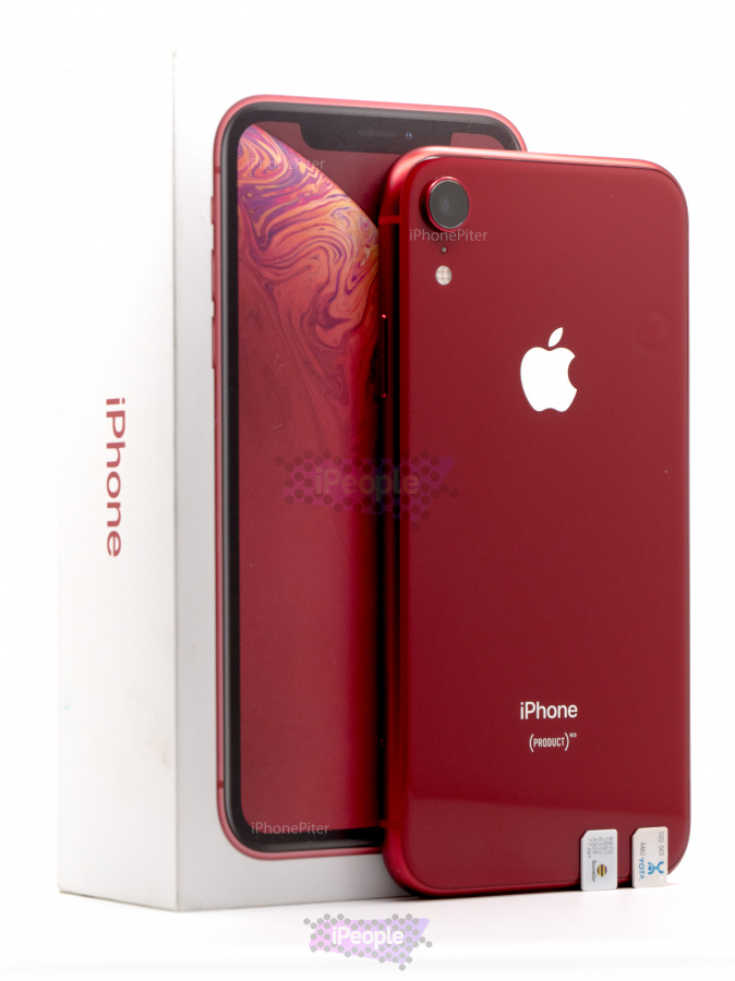 Фото Купить Apple iPhone XR Dual SIM 128Gb<br> Red (Красный) по низкой цене в Москве