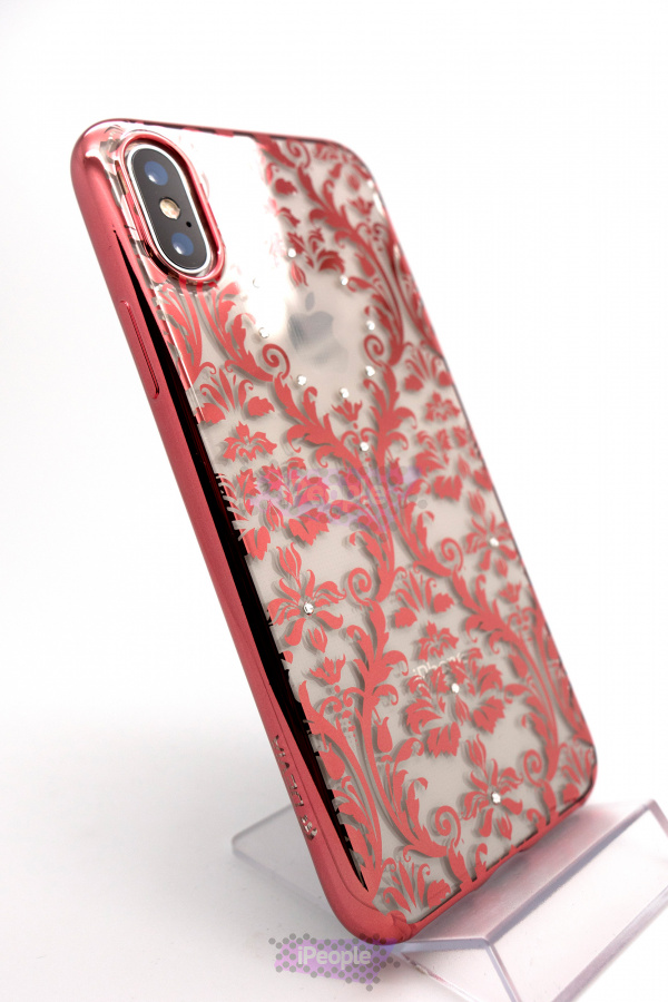Фото Чехол Devia Crystal Baroque для iPhone X, Rose Gold