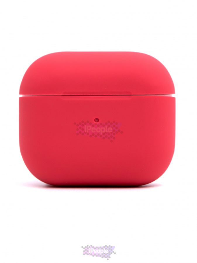 Фото Купить Чехол AirPods 3 Silicon Case (Малиновый) по низкой цене в Москве