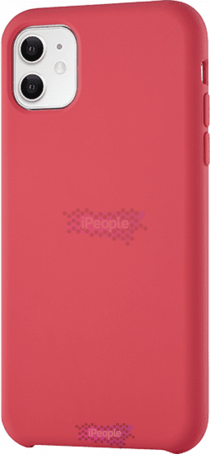 Фото Чехол uBear Touch Case для iPhone 11, Малиновый