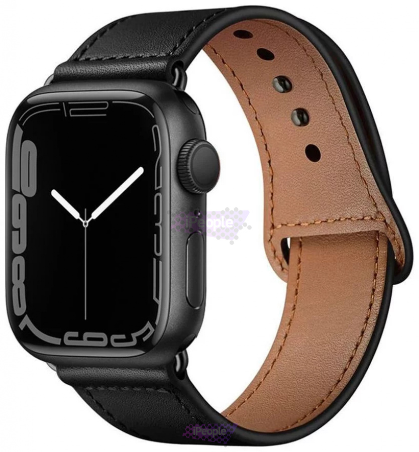 Фото Купить Ремешок Tech-Protect Leatherfit для Apple Watch 38 / 40 / 41 мм по низкой цене в Москве