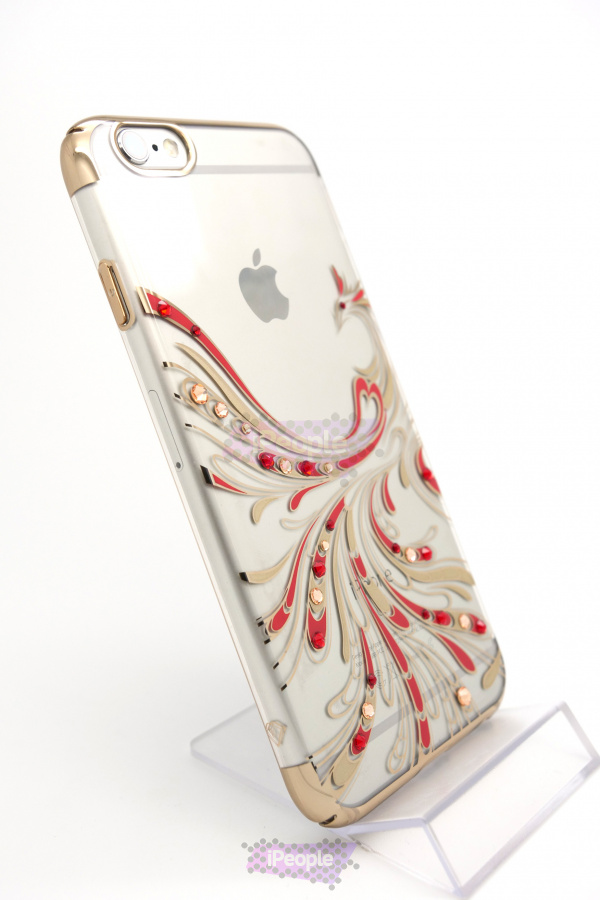 Фото Чехол Kingxbar со стразами для iPhone 6s / 6, Золотой