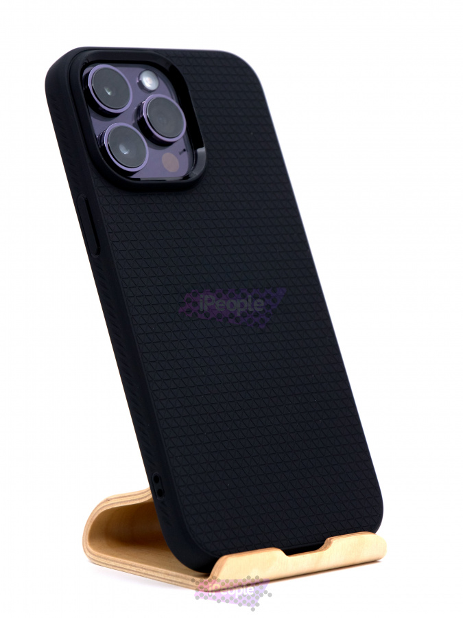 Фото Чехол Spigen Liquid Air для iPhone 14 Pro Max, Чёрный