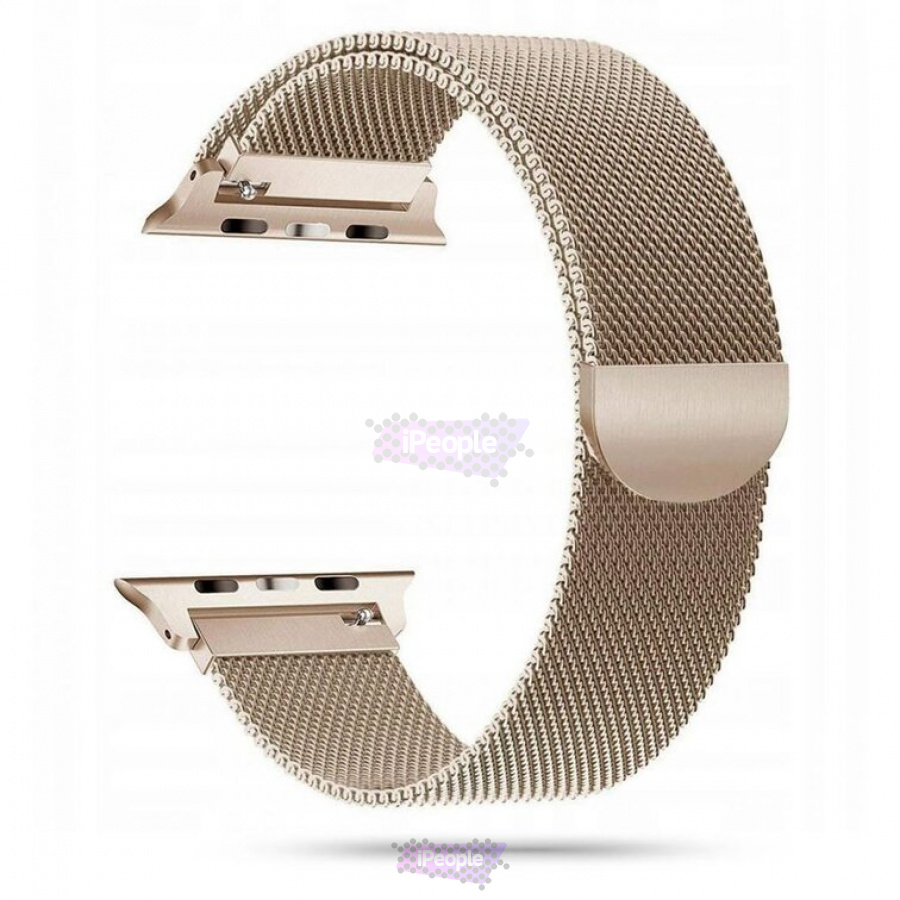 Фото Купить Ремешок Tech-Protect Milanese Band для Apple Watch 38 / 40 / 41 мм Золотой по низкой цене в Москве