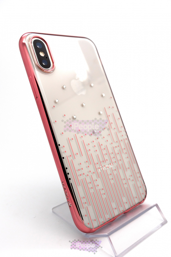 Фото Чехол Devia Crystal Meteor Soft для iPhone X, Rose Gold