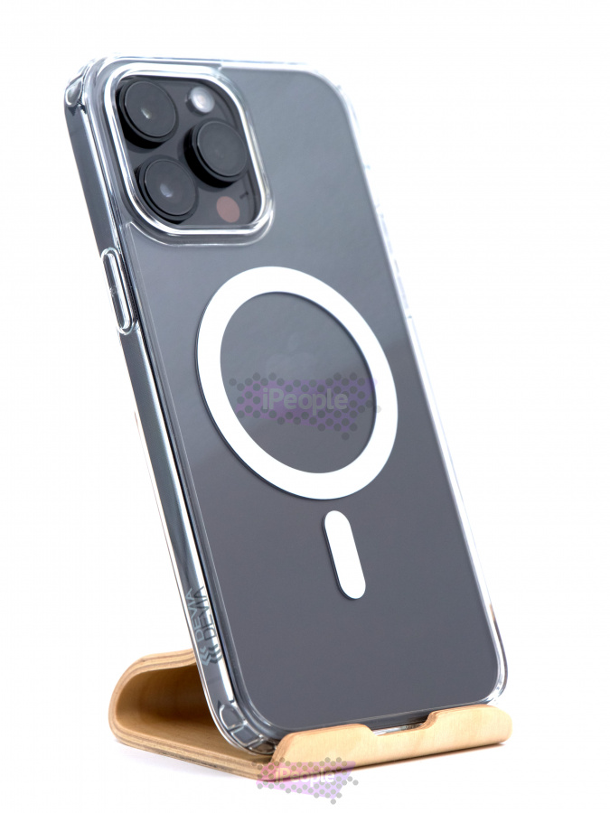 Фото Чехол Devia Pure Clear Magnetic для iPhone 14 Pro Max, Прозрачный